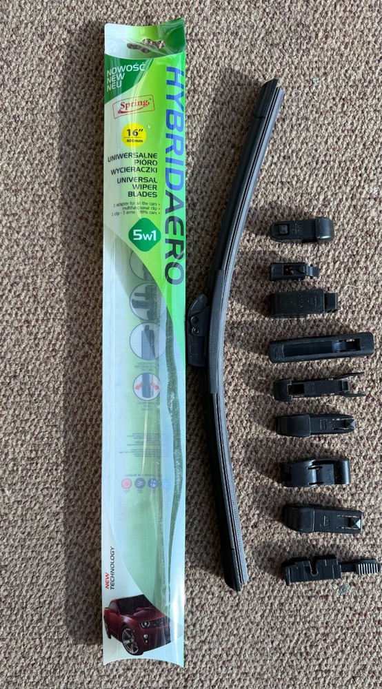 50 pcs Bulk 16" Universal Wiper Blades  Master Case
