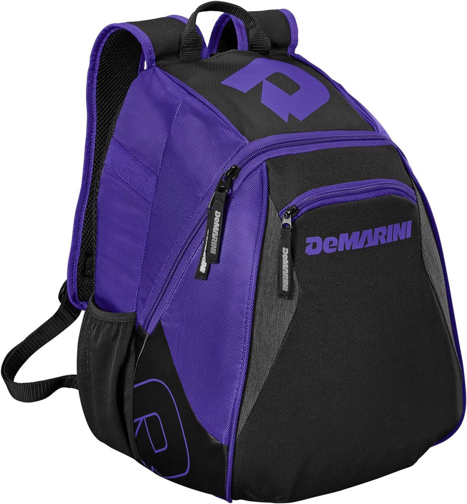 DeMarini Voodoo Junior Baseball Backpack - Purple