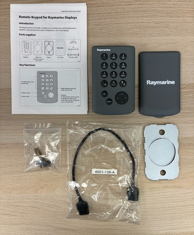 Raymarine Alphanumeric keypad E05008