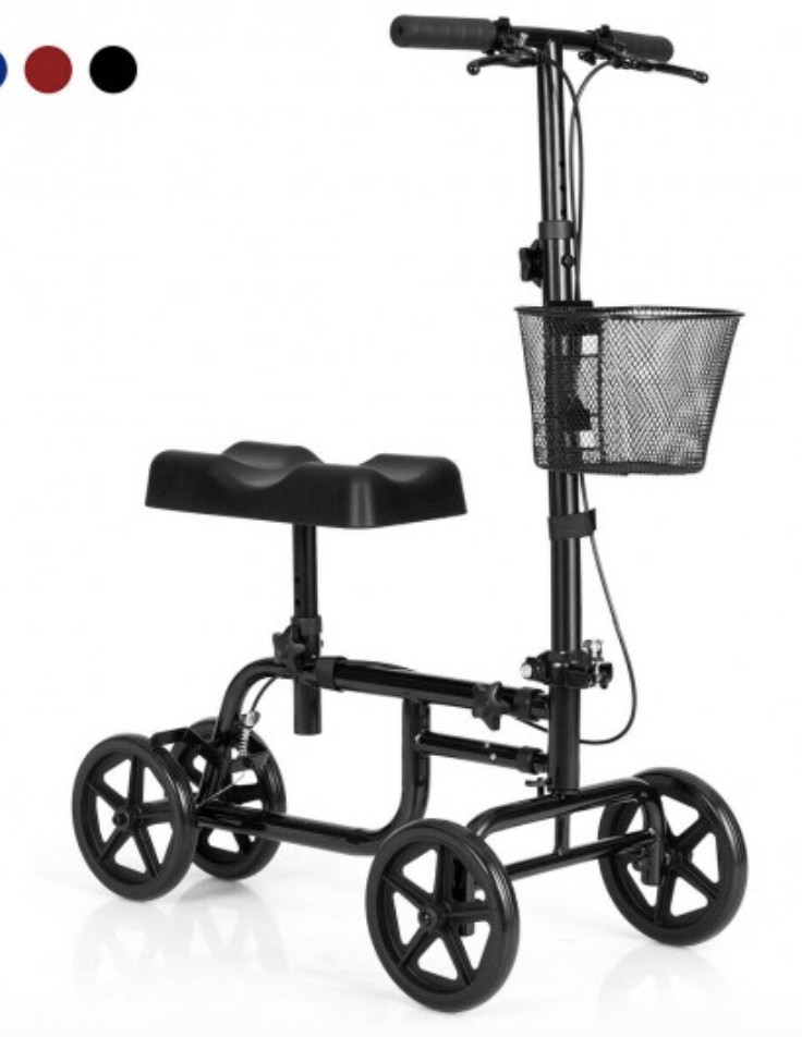 Foldable Knee Walker w/ Basket