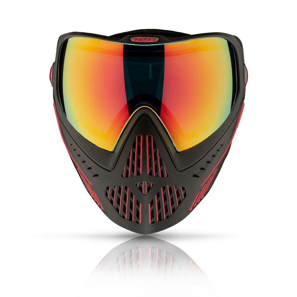Dye i5 Paintball Goggles - Fire 2.0 - Black / Red