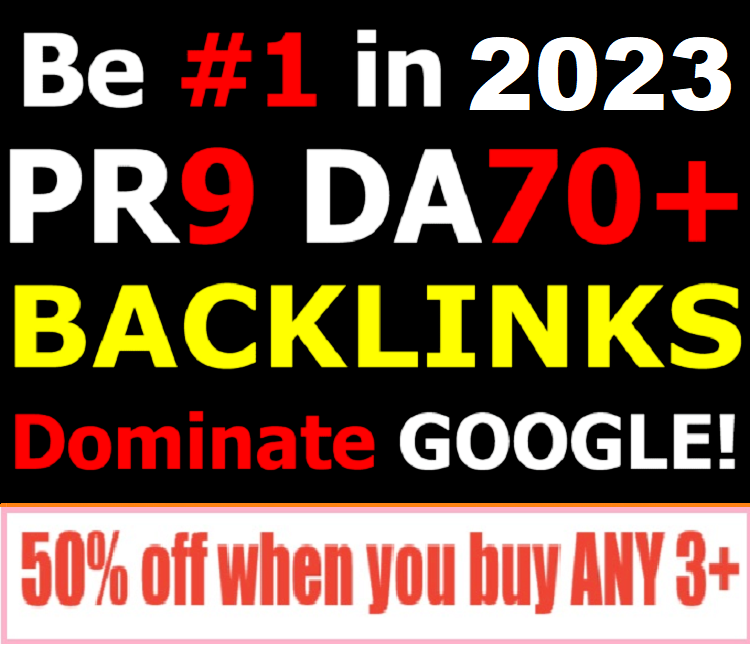 100 High DA (70+) Dofollow backlinks, 100% CLEAN + POWERFUL Links