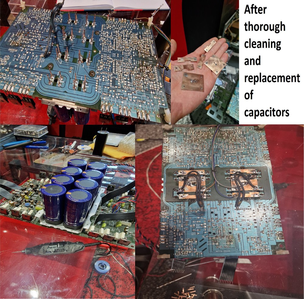 Dynamic-Range Expander DBX 3BX-DS Repair KIT - all capacitors