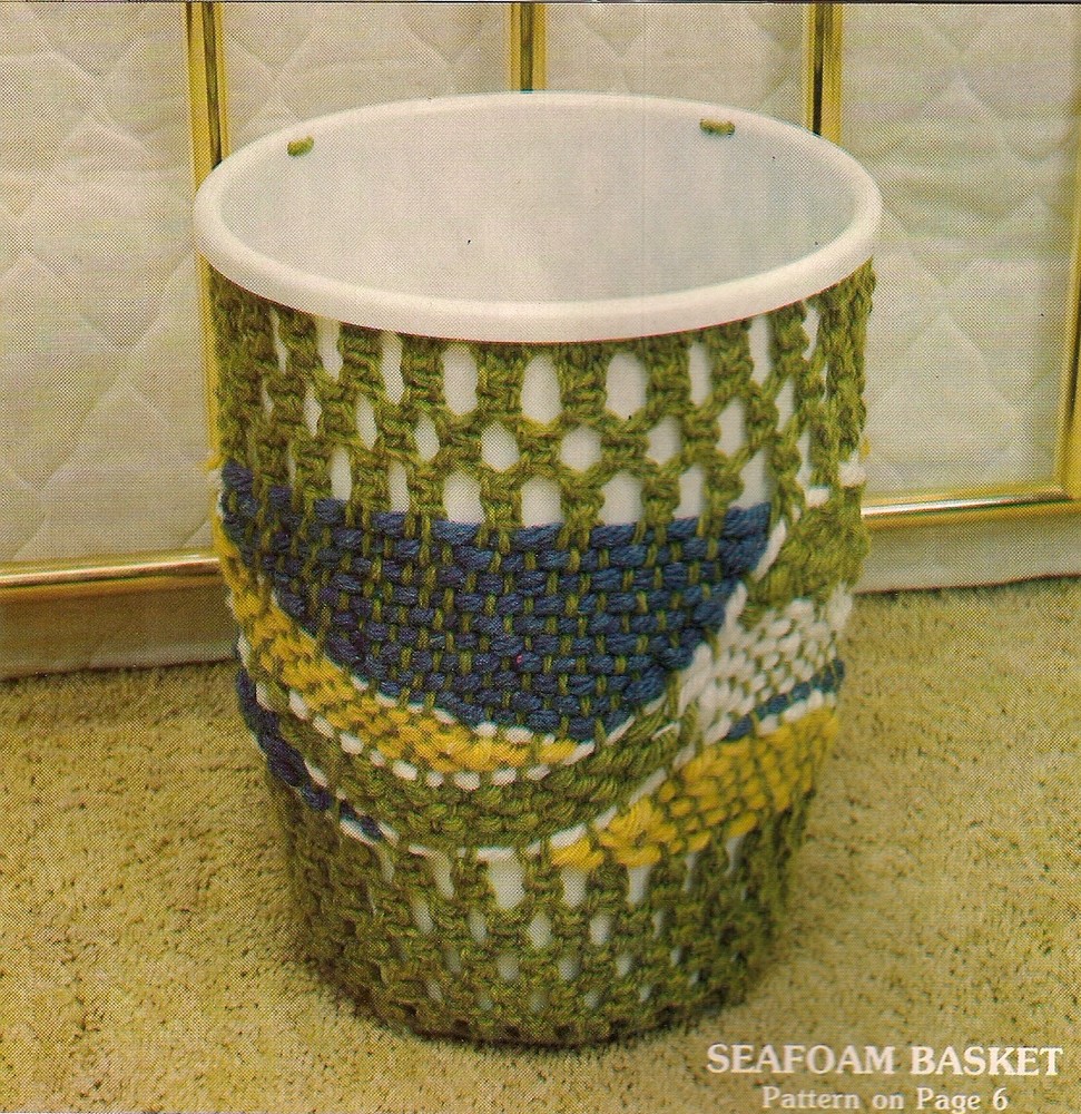 Retro Macrame Cage Hanging Table Pattern - Craft Book: #AC1 Accents
