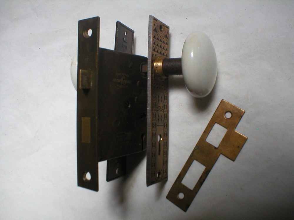 Antique Victorian Era Door Hardware