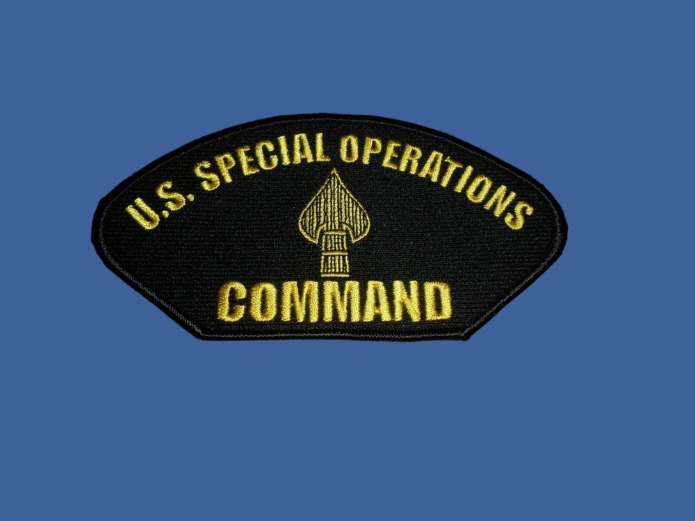 U.S SPECIAL OPERATIONS COMMAND HAT PATCH U.S.A MADE ARMY NAVY USMC AIR FORCE