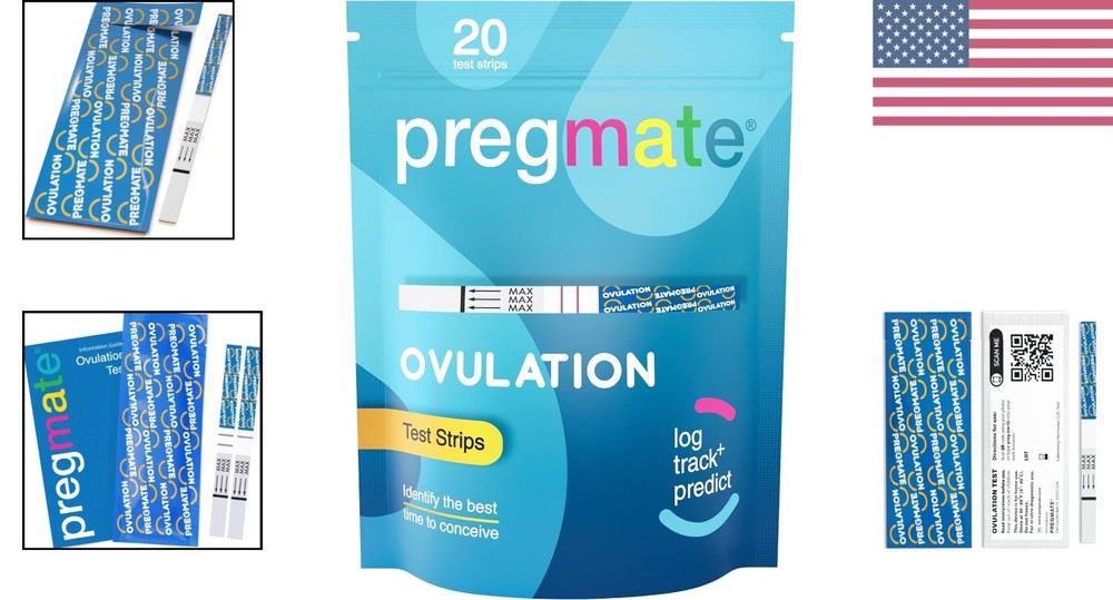 Complete 20 Count Ovulation Strips for Home Use - Ensure Conception Success