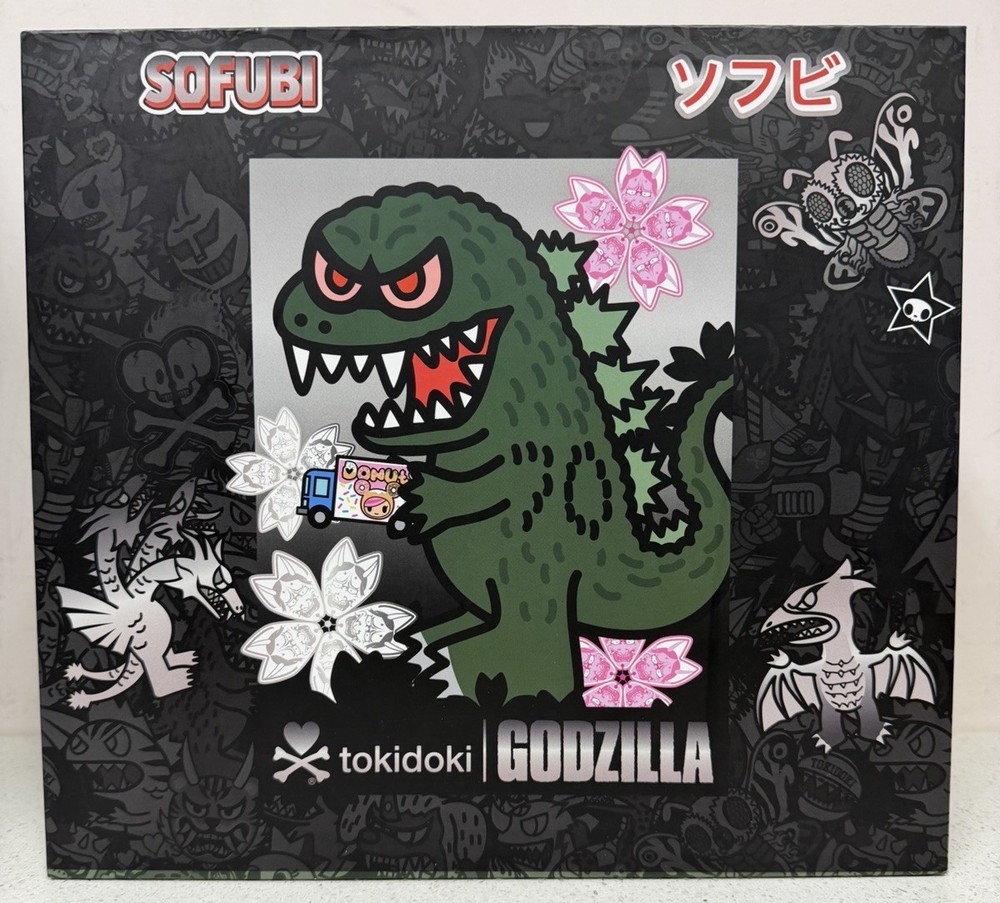 TOKIDOKI X GODZILLA SOFUBI - GREEN VARIANT STATUE LIMITED 114/200