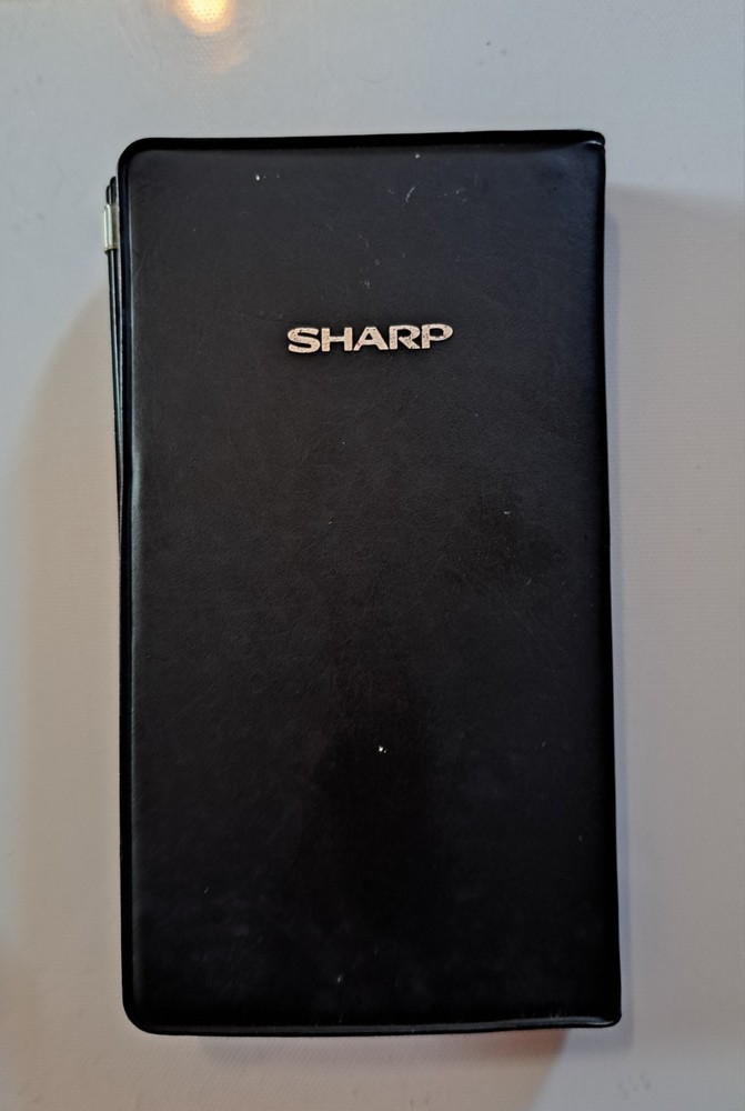 SHARP EL-509S SCIENTIFIC CALCULATOR w/Case VINTAGE