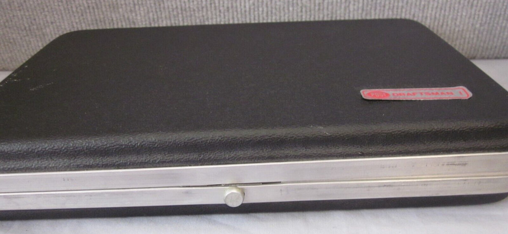 Older #1761 Post Draftsman Lettering & Drafting Kit w/Hard Case