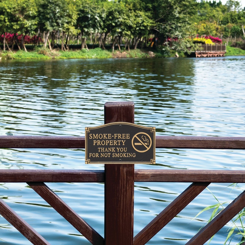 Smoke-Free Property Lawn/Wall Statement Sign