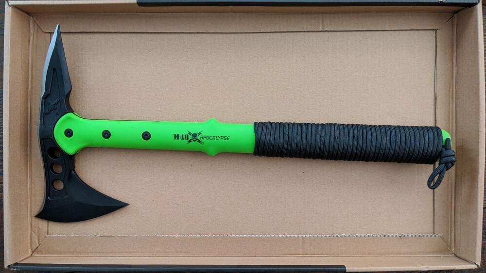 M48 Green Tomahawk Axe with Sheath UC2946