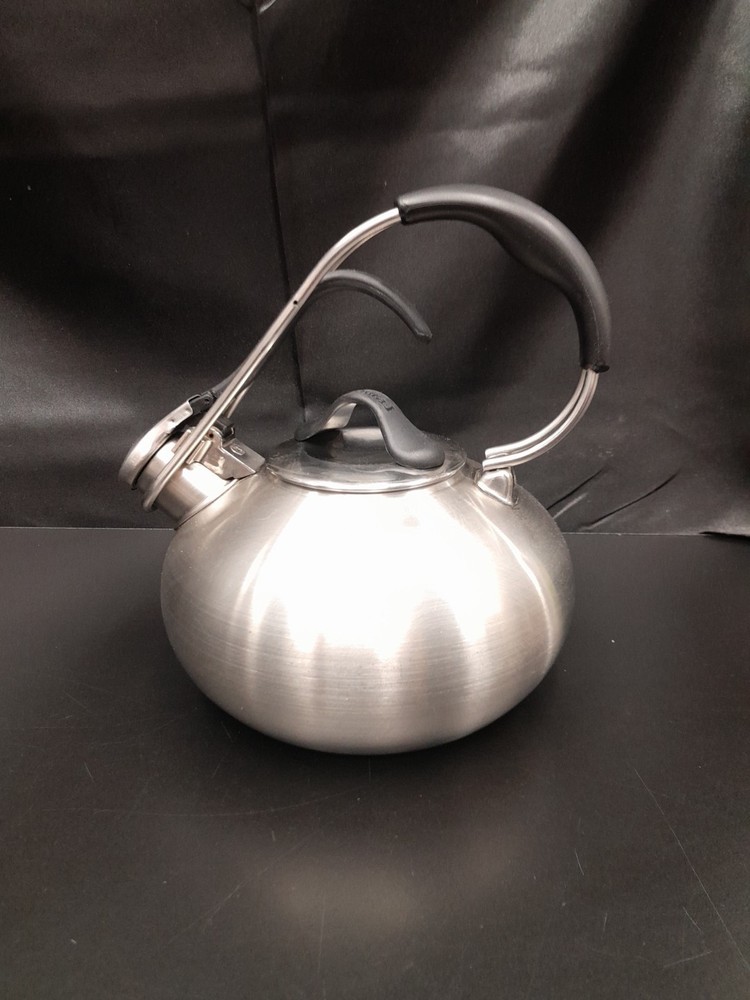 CHANTAL Tea Kettle SL37-loop Brs  Brushed Stainless Loop Handle 1.8 Qt