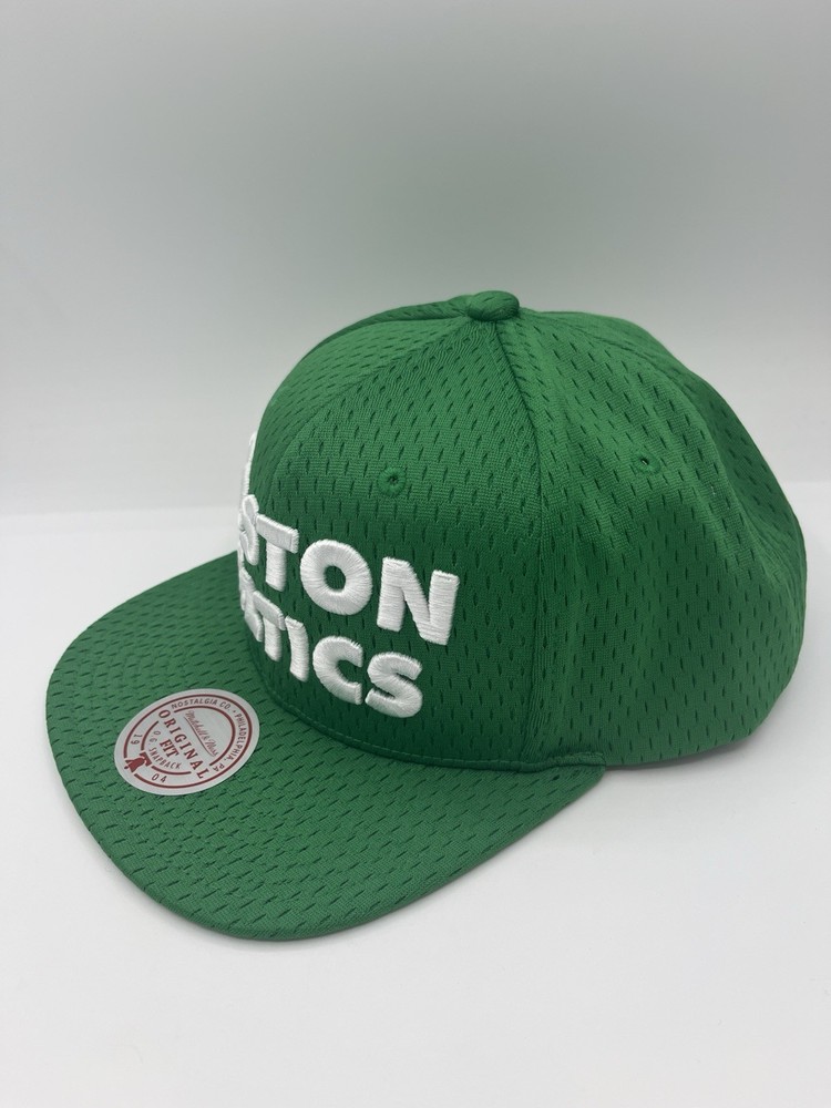 Mitchell & Ness Boston Celtics Meshed Up Snapback Adjustable Hat New With Tags