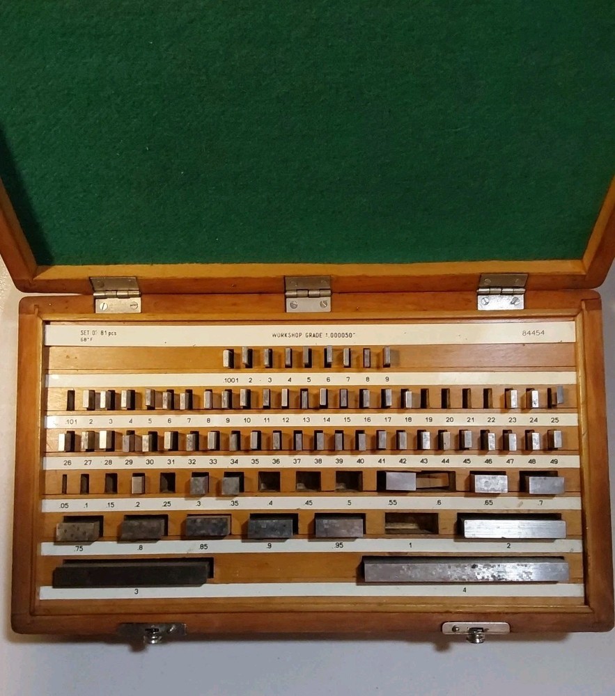 Used Precision Test Block Set.