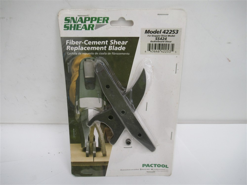Pactool 42253 , Snapper Shear Backerboard Replacement Blade