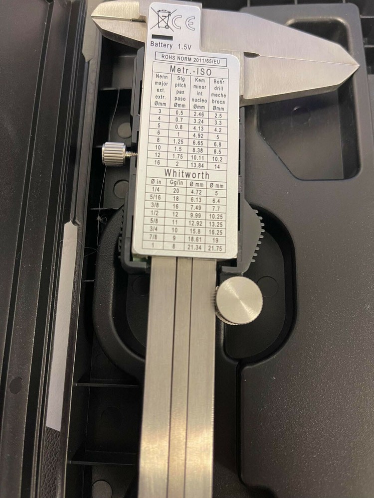 6''/150mm Electronic Digital Caliper Vernier Micrometer Guage LCD