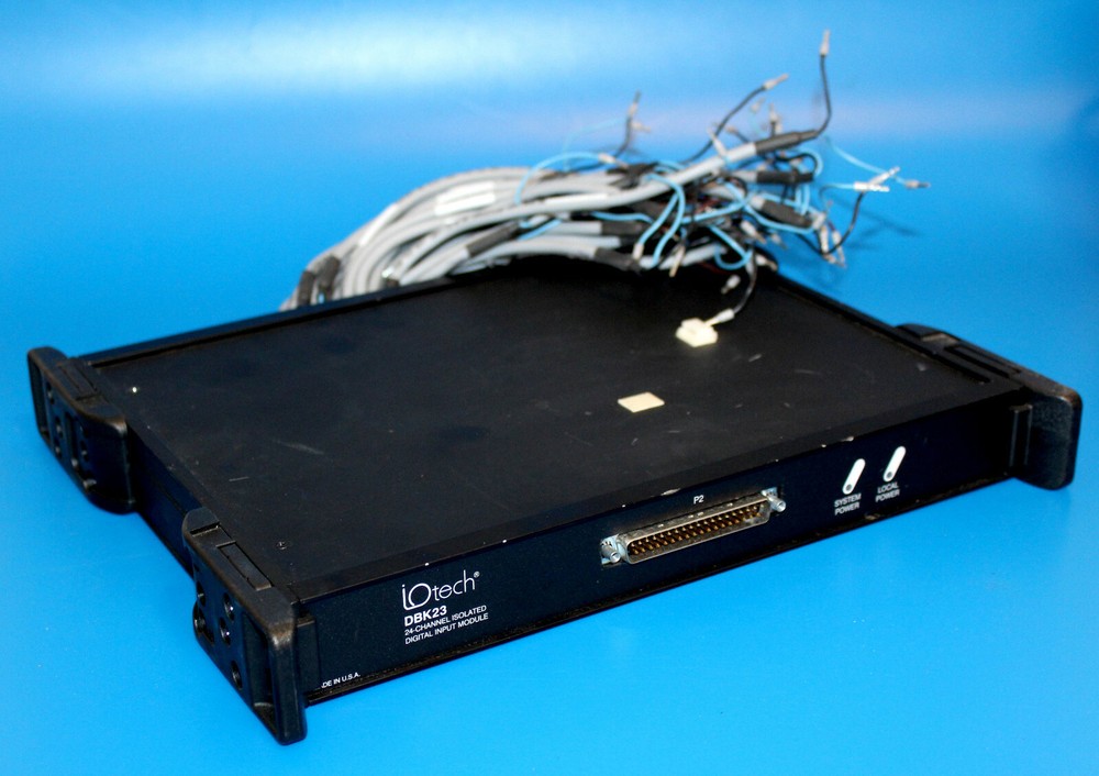 Lot 2 IOtech DBK23 I/O 24-Channel Optically Isolated Digital Input Module