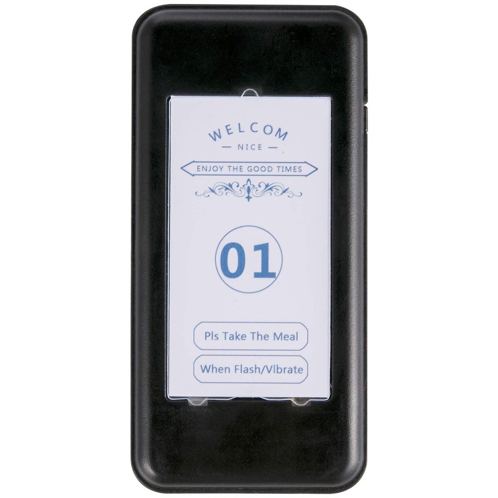 16 Pagers Wireless Restaurant Paging System With Touch Screen Control