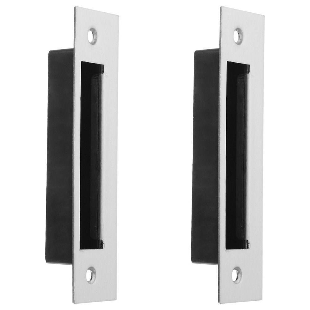 2 Pcs Door Strike Replacement Plates for Internal Doors Latch Reinforcement