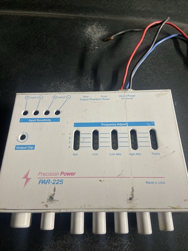 Precision Power Par 225 PREAMP/EQM-300 E Paragraphic Equalizer