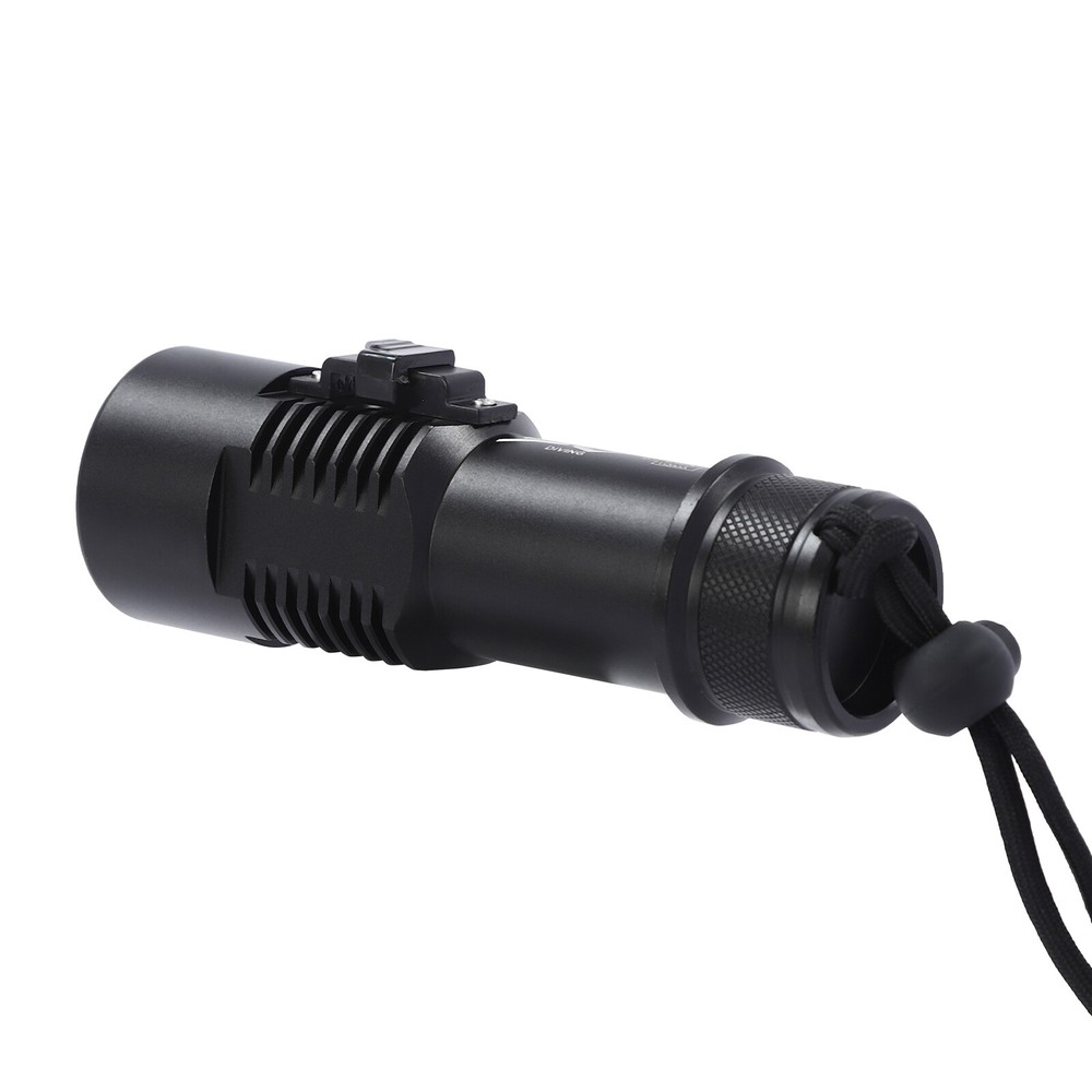 Waterproof LED Underwater Flashlight Diving Light Dive Scuba Lamp Professional