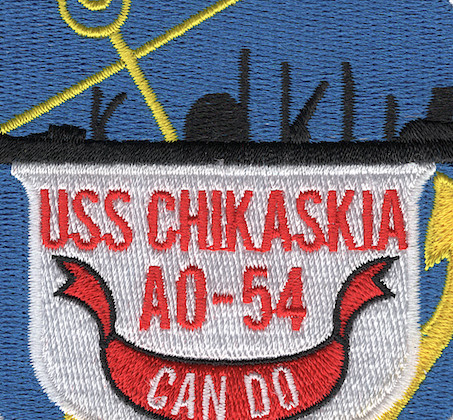 USS Chikaskia AO-54 Patch
