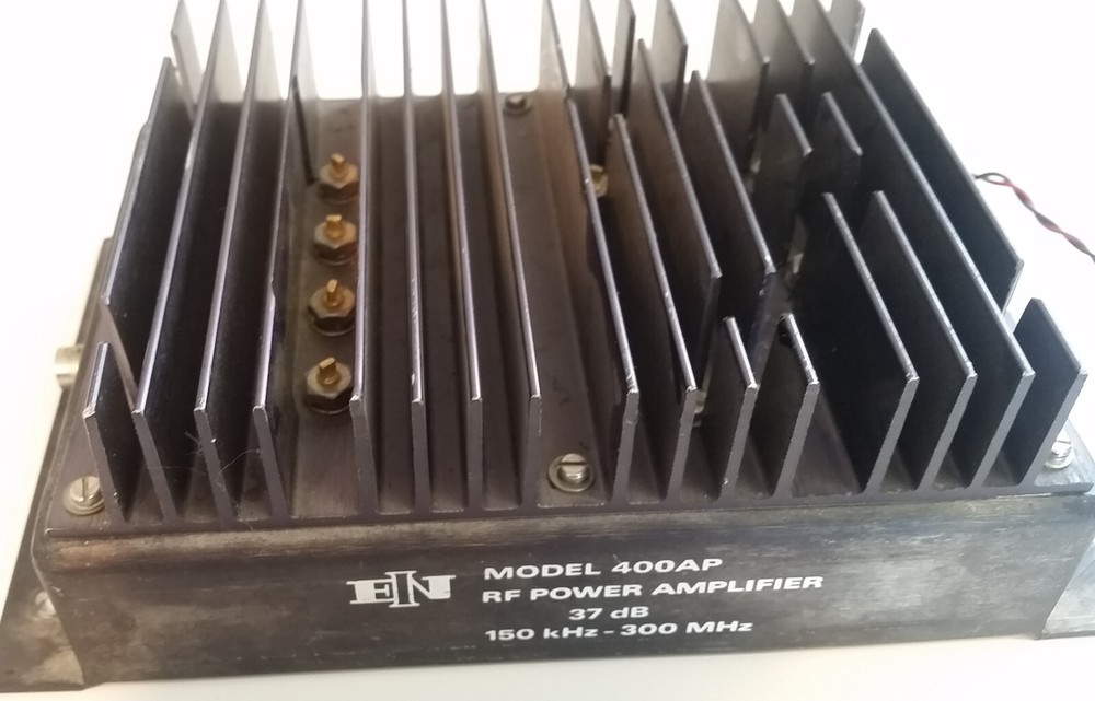 ENI 400AP Ruggedized Linear Broadband RF Power Amplifier Module - Used & Working