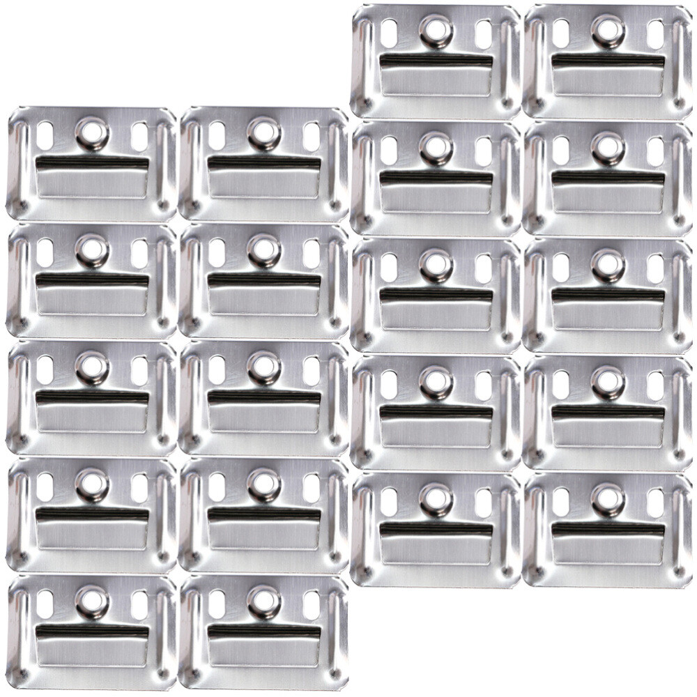 100Pc Integrated Wall Panel Clamp Hemoton Wpc Installation Clips Buckle Clamp