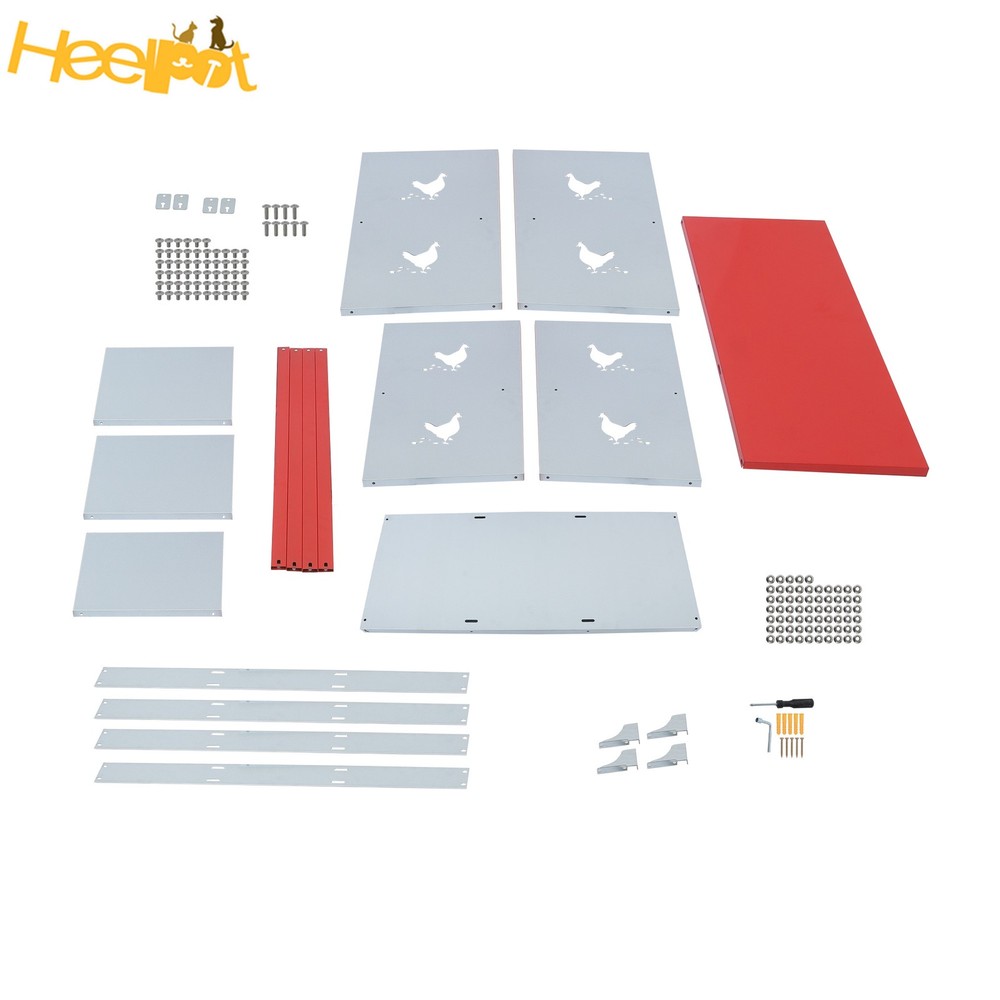 High Quality Materials Chickens Egg Laying Box 6 Compartments Nesting Box