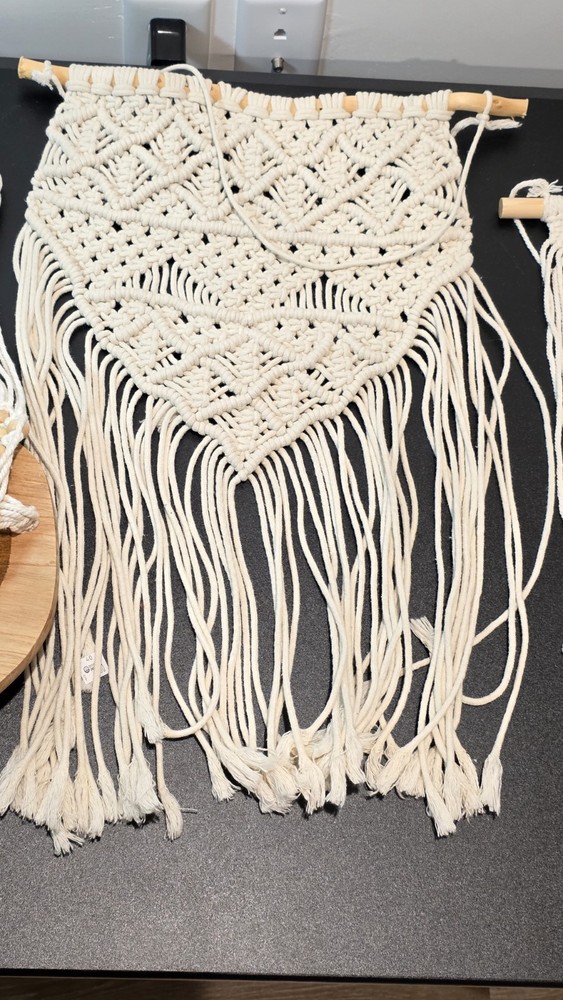 Macrame Set Of 3 Handmade