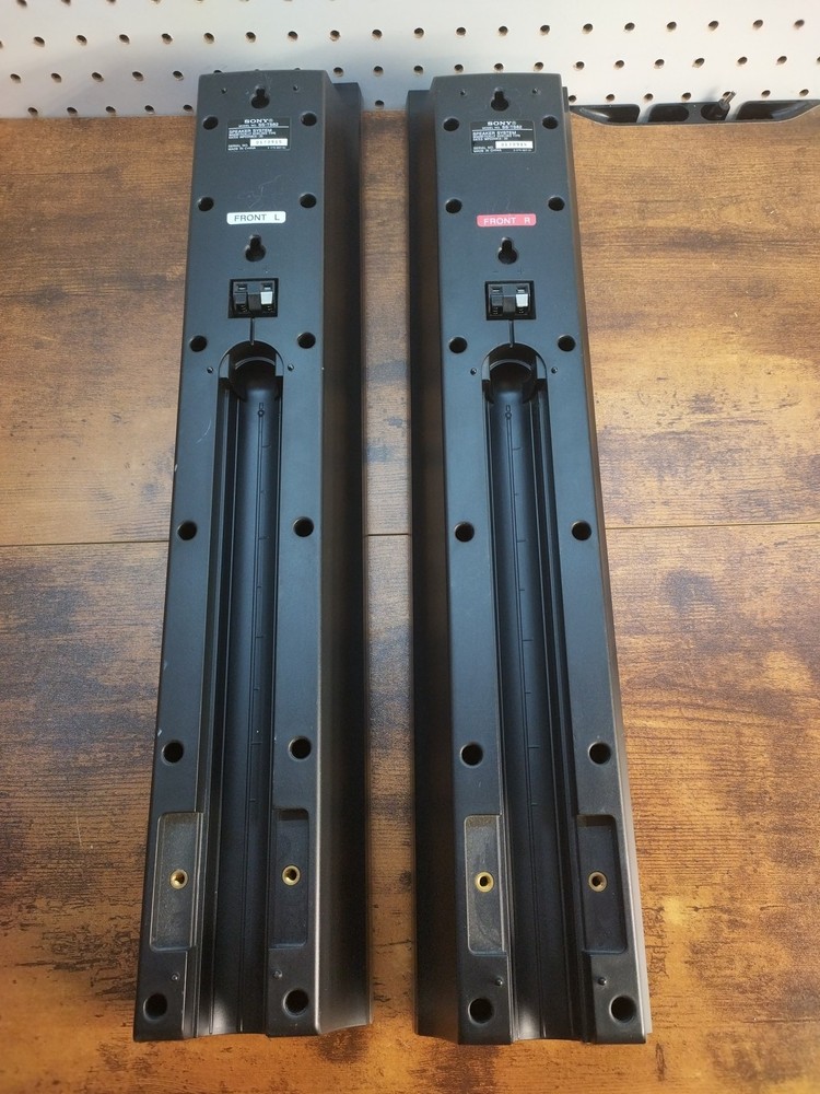 (2) Sony 5.1 Surround 3Ω Tower Speakers SS-TS82