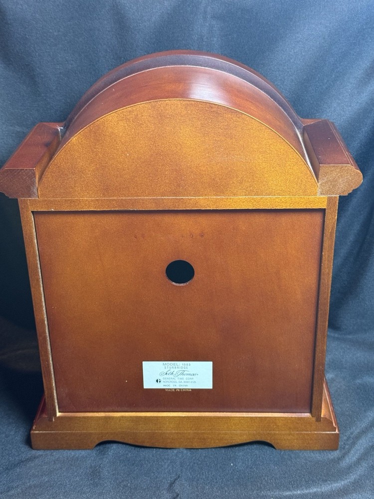 Seth Thomas Tempus Fugit mantel clock