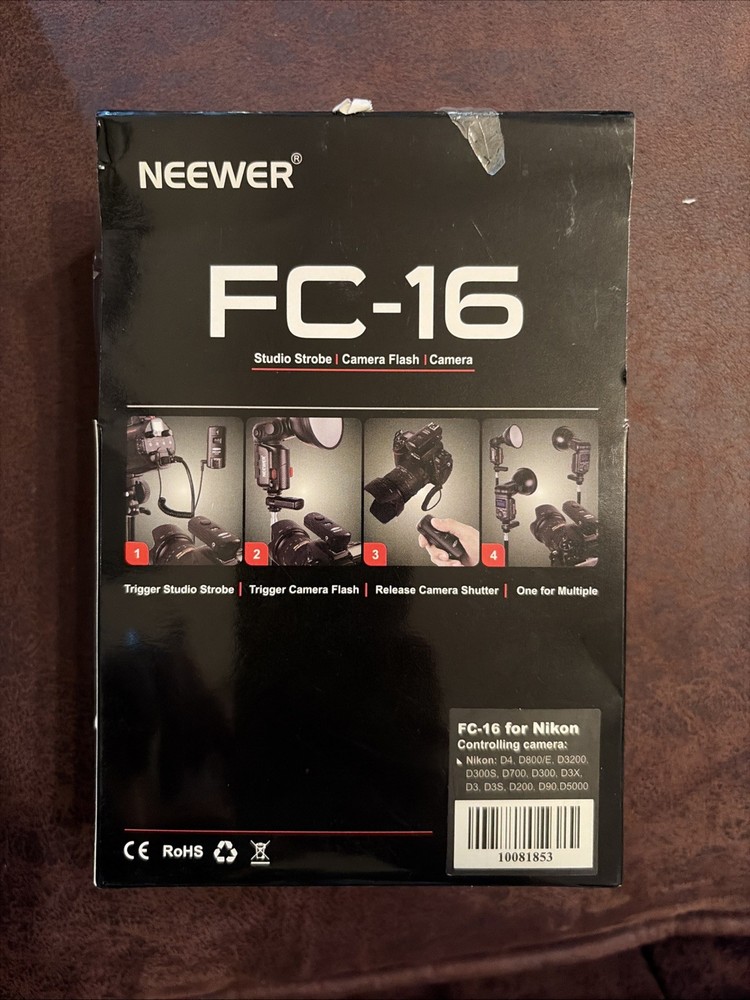 Neewer FC-16 Camera Flash Trigger For Nikon