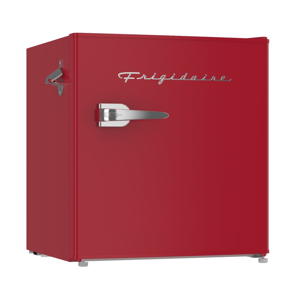 Frigidaire, 1.6 Cu. Ft. Retro Compact Refrigerator, Built-In Side Bottle Opener