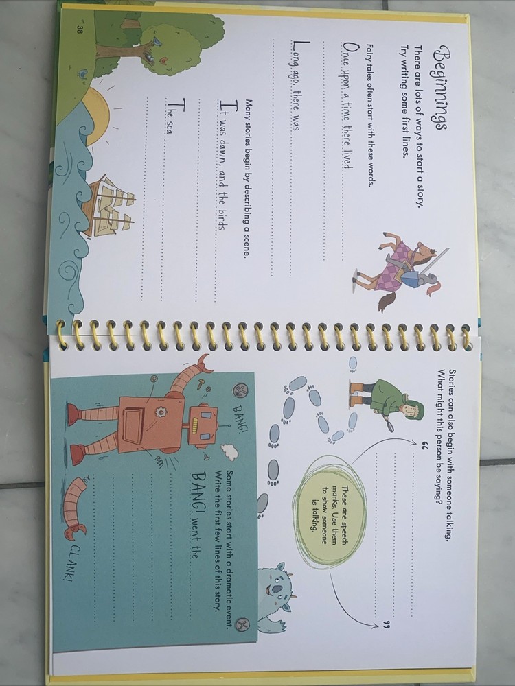Usborne My First Story Writing Book