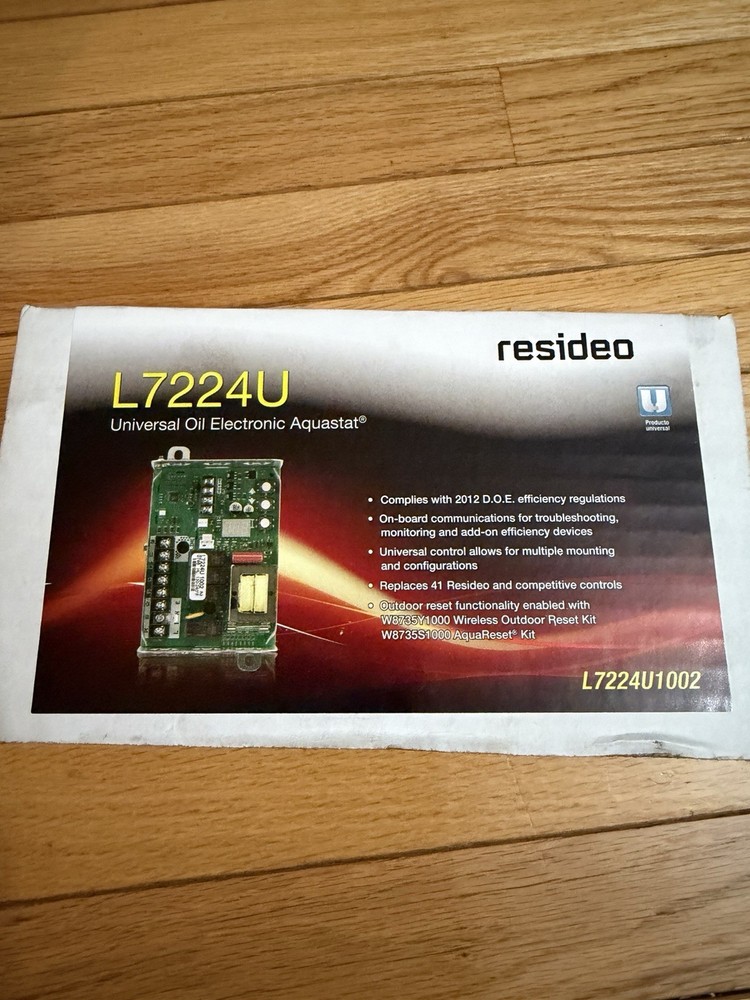 RESIDEO UNIVERSAL OIL ELECTRIC AQUASTAT L7224U