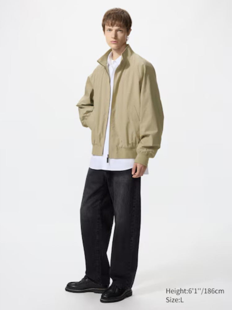 Uniqlo Harrington Jacket Black M