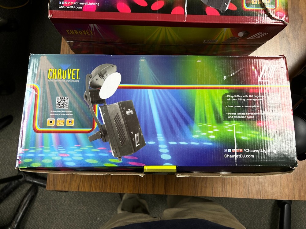 2 Chauvet LX10 Scanner Effects Light