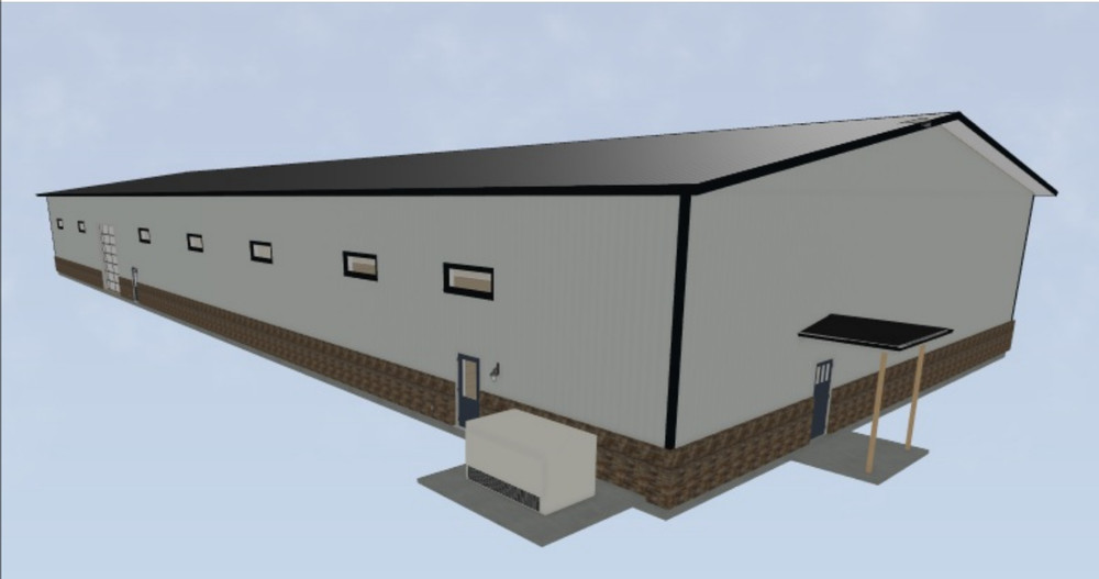 COMPLETE STEEL BUILDING PACKAGE 75X200X18