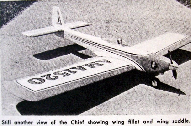 deBolt CHIEF PLAN +ARTICLE & PARTS PATTERNS for 64" Multi RC Model Airplane