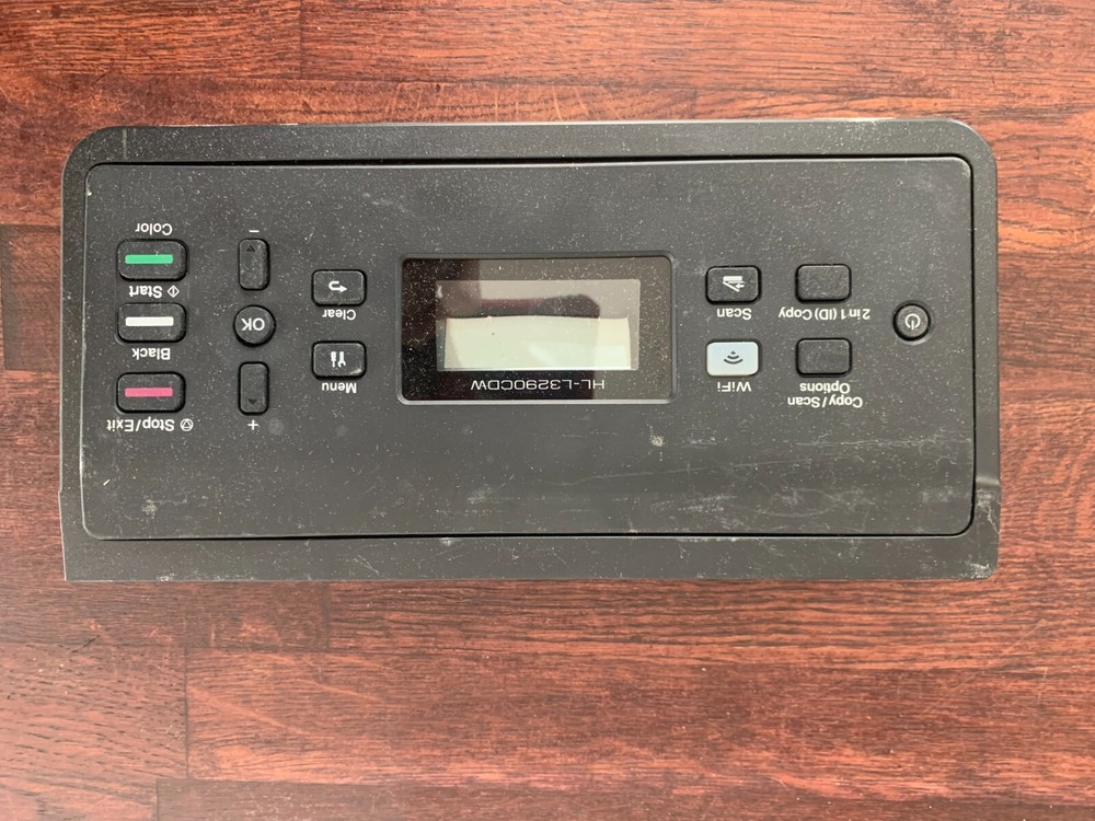 Genuine Brother HL-L3290cdw Control Panel screen