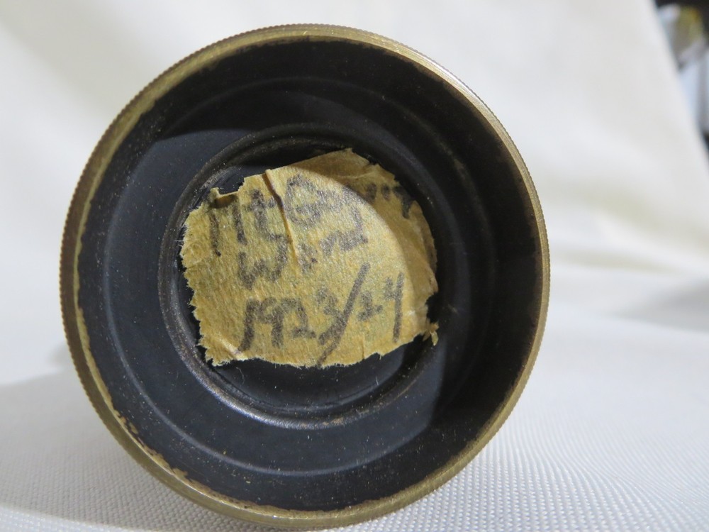 Vintage Montgomery Ward Brass Field Microscope