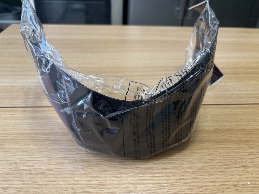 LS2 Verso Helmet Replacement Visor Peak Matte Black