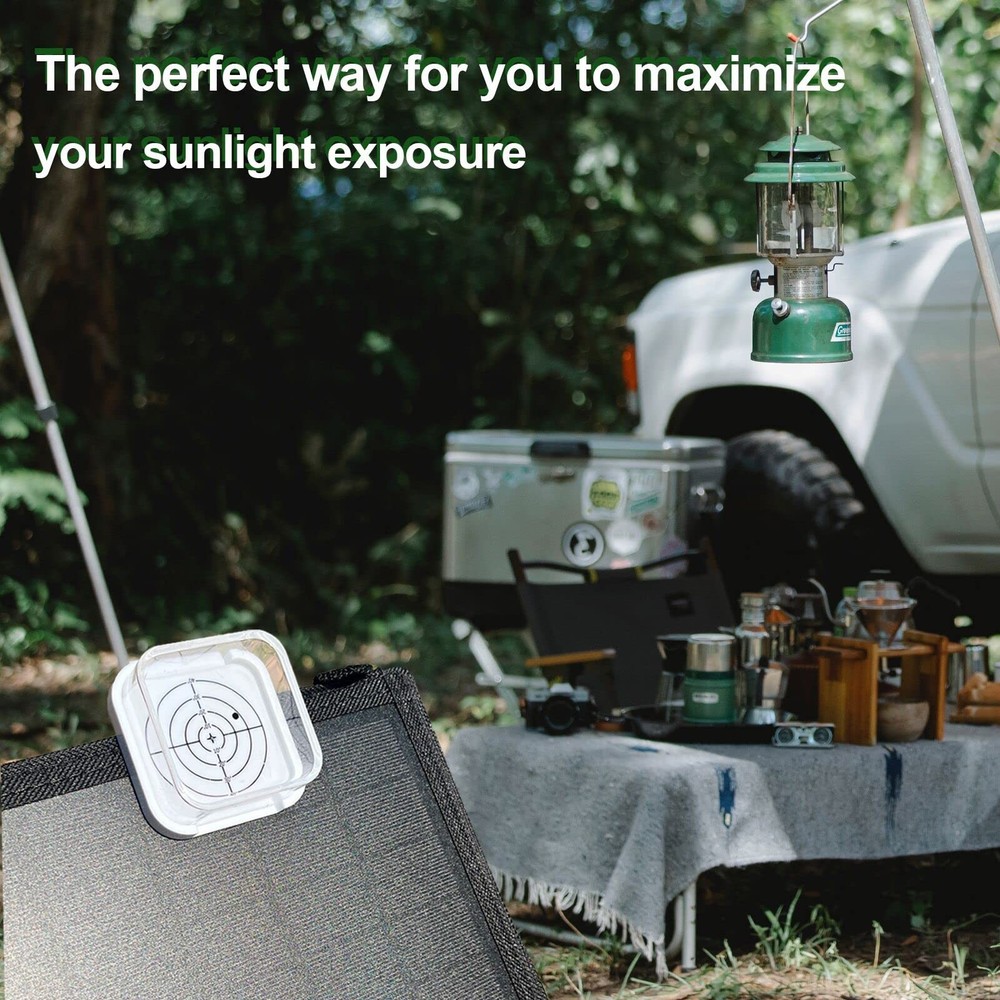 Keopuals Solar Angle Guide for Panels - Optimize Energy w/ 2-Pack