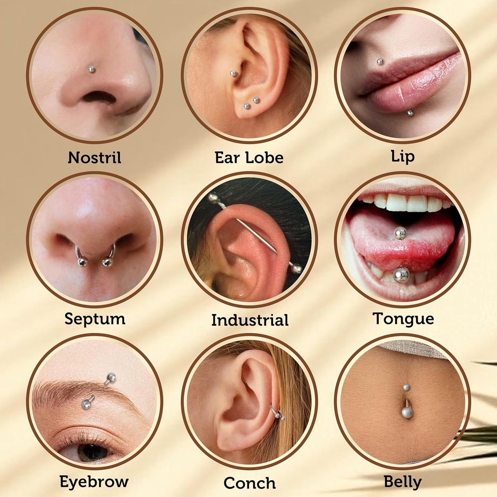 Small Replacement Piercing Balls Grabber Tool for Changing 14G