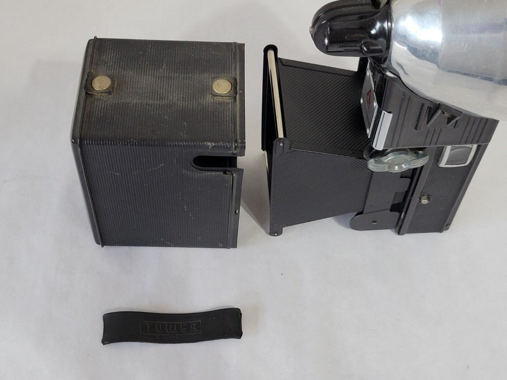 Vintage Tower Camera Model 7 with Flash Attachment
