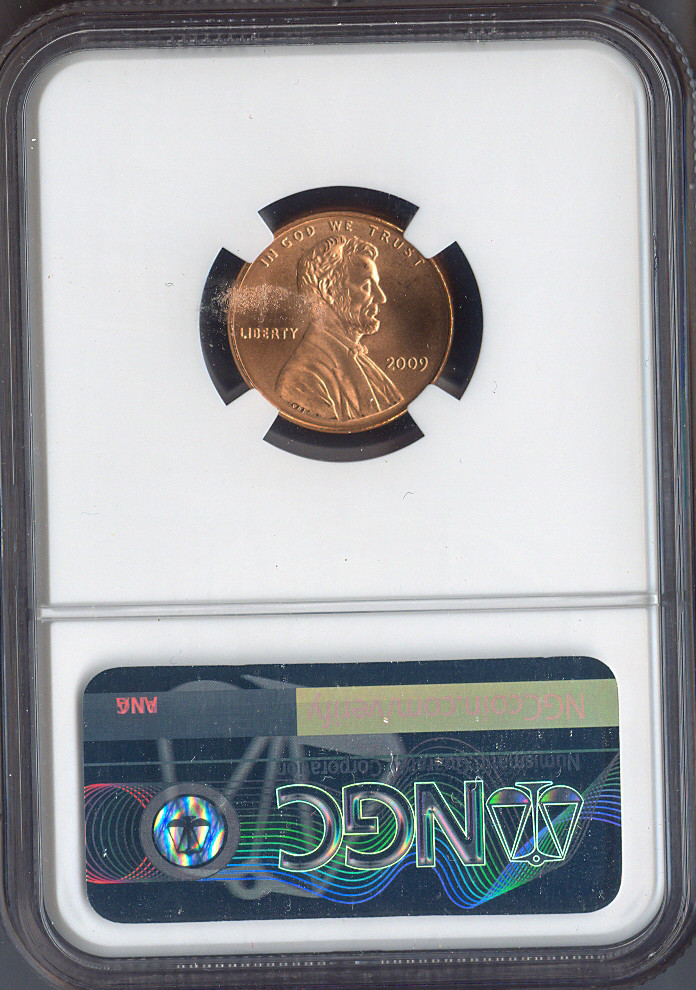 2009 Lincoln Cent Formative Years NGC MS68 RD SMS Quality