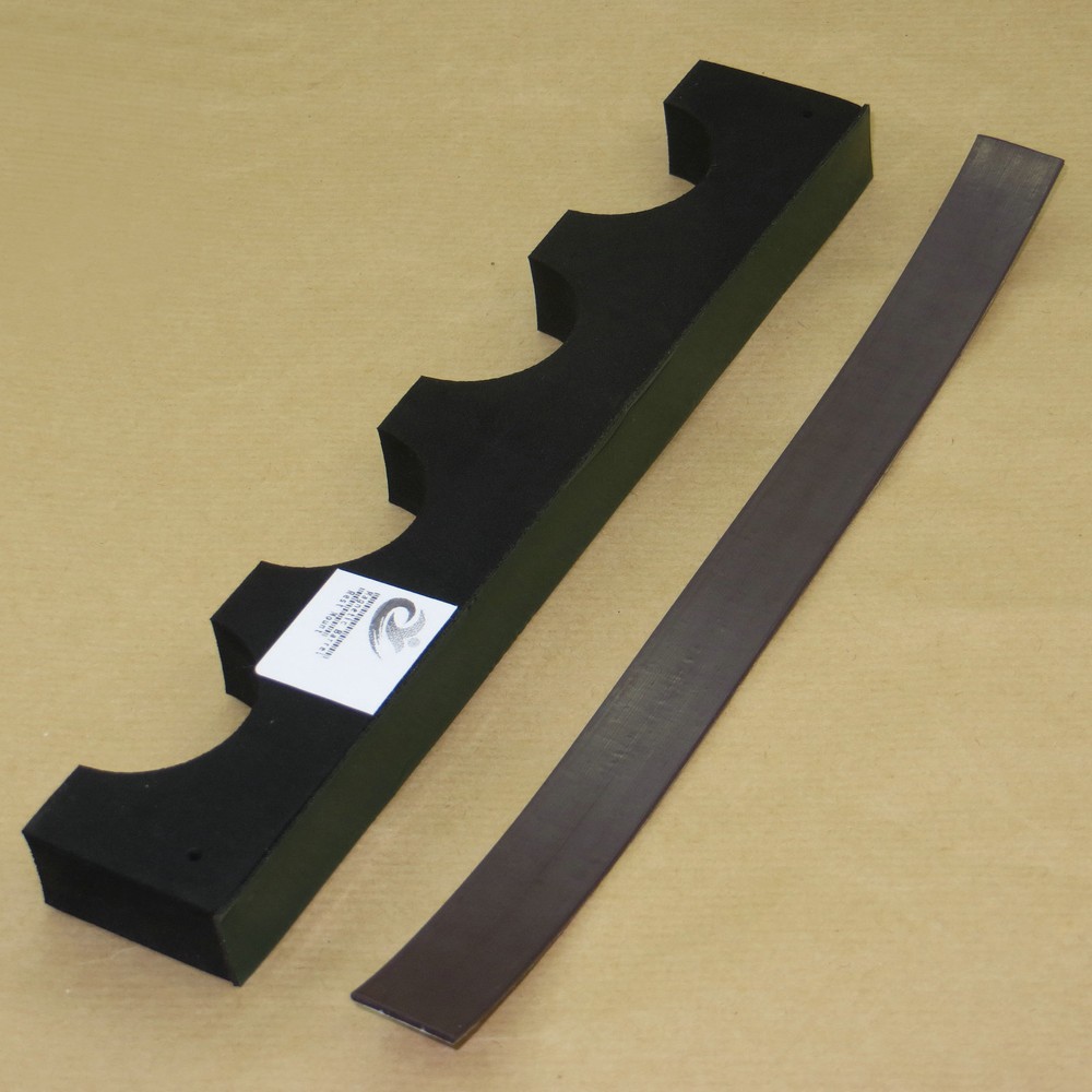 Magnetic Barrel Rest Mount for 4 Rifles Gun Safe Organizer Storage Solution