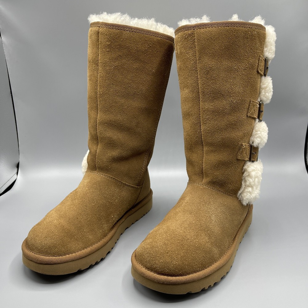 UGG Womens KLEA Boots | Chestnut | Size 5 | 1111452